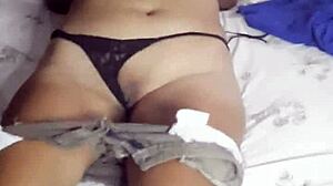 Kelery visits home alone for anal milf pussy dildo riding