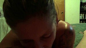 Shelly performs oral in homemade video