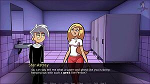 cruel blonde toys goth with dildo brutally