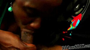 Wild ebony lovers getting it on with intense action tonight, can't believe the energy!