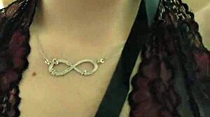 Submissive wife strips naked for subscribers