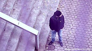 Jumping rope drives Candice to fuck wildly! 😈