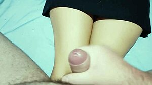 young couple explores amateur fun with petite teen on webcam