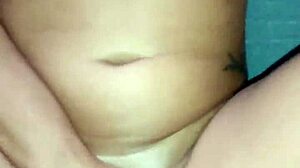 Feeling intense pleasure as my half-brother fills me with hot cum after blowjob