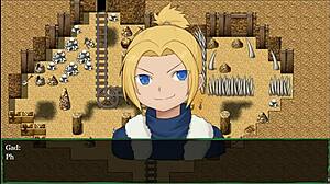 Entering Holy Cathedral In Succubus Covenant Hentai To Discover Half Naked Blonde Angels