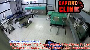 Behind The Scenes: Lainey Twerking In Gyno Exam Blooper