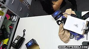 Shoplifter Brianna Bourbon, Do Whatever Officer Mike Says to Avoid Serious Trouble!