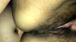 Intimate moments with beloved wife.