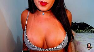 want your hot cum on my tits joi