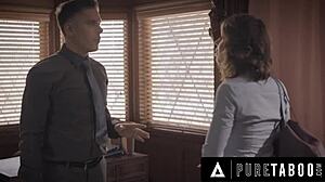 adriana chechik succumbs to professor's twisted anal gaping. can she resist his perversions?