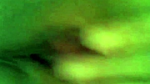 Wife achieves powerful squirt orgasm through solo masturbation