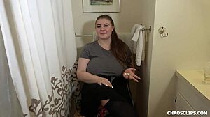 Kitty Petals Sucks and Gags to Cure Blue Balls