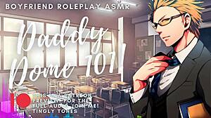 Dominant Teacher Offers Intimate Extra Help in ASMR Session