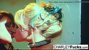 Madison Scott And Charley Engage In Intense Lesbian Fucking