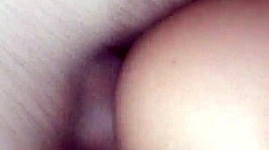 Fucking the skinny newbie's tight pussy hidden away, watch her cum!