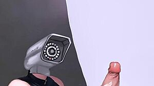 Camera Woman Obsessed with Skibidi Toilet Animation Loop