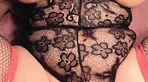 POV Missionary Anal Sex with Big Tits MILF and Big Cock