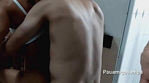 Family game turns into shower fun