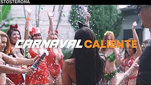 hot brazilian lesbians partying at carnival 😍