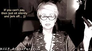 aimee hot milf sucking candy in roleplay