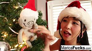 Japanese christmas style celebration with marica hases solo