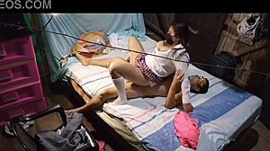 watch this canadian student from calgary fucking his classmate so intensely!