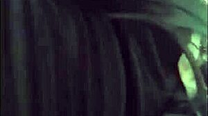 Detailed scene of sexy bunny costume girl giving blowjob, riding cock in cowgirl, and receiving cumshot