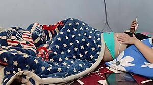 i'm using toys for deepthroat fun with dildo