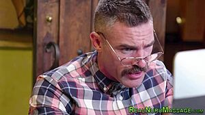 Asian masseuse teen feels nuru gel cumshot