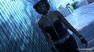 Handsome Black Guy Fucks Monica On Couch For Moaning Cowgirl Ride. She Begs For Cumshot?