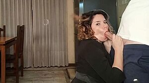 Hot Stepmom Feels Intense Pleasure Fucking Her Boyfriend And Allowing Creampie In Her Ass