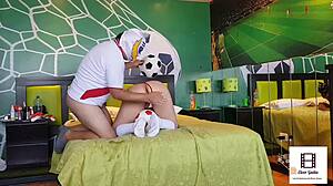 peruvian amateur couple sharing real moments