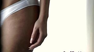 Glam Babe Anally Dickrides Her Lover in Wild Session. How Deep Can She Take That Cock?