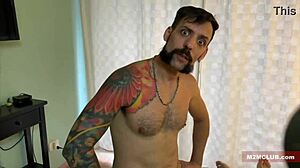 This Latino macho is fucking faggots in a rough bareback session.