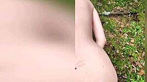 Real encounter between a couple in the forest part 2