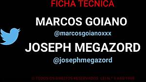 marcos feels intense pleasure with joseph's big cock in pool doggystyle