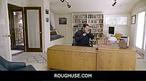 Can I fuck my teen employee at work? Cierra Bell and Violet Starr with Jack Vegas