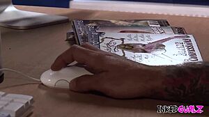 i'm inked savannah gold with big tits getting a hot fuck and facial