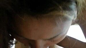 Amateur girl sucking and fucking passionately