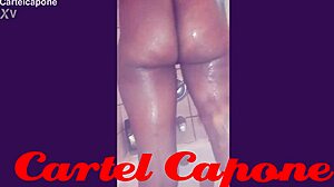 The shower is big dickin amateur ebony