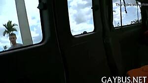 Gay men perform oral service