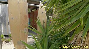 Gorgeous Model Fucked Before Deepthroating