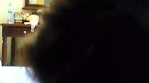 Amateur girl sucking and fucking passionately