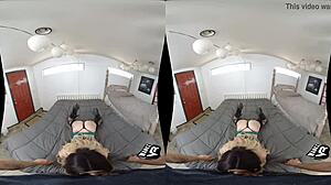 Wankzvr - Jade Symz Wanks Big Cock With Shaved Pussy And Small Tits In Reality Tattoo Scene