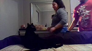 Watch this mature woman with big tits get spanked and tied with belt and rope.