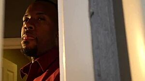 The lingerie teen with small tits gets fucked by a big black cock in high definition