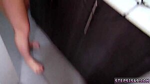 Teen obsessed with big cock anal fucking her petite ass