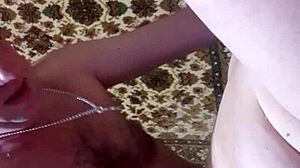 I love sucking my fat wife's big tits and ass