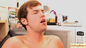 Kelan Carr's Hardcore Gay Fun In The Office