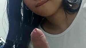 Girlfriend's Friend Touches My Dick While I'm Alone at Home